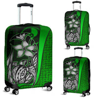 Yap Micronesian Luggage Covers Green - Turtle With Hook Green - Polynesian Pride