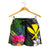 Hawaii Women Shorts - Turtle Plumeria Banana Leaf - Polynesian Pride