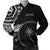 Chuuk Men's Bomber Jacket - Micronesian Pattern Flash Black - Polynesian Pride