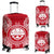 Federated States Of Micronesian Luggage Covers Map Red White Red - Polynesian Pride