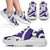 Polynesian Maori Ethnic Ornament Violet Chunky Sneakers - Polynesian Pride