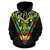 Born Hawaii Hoodie Map Polynesian Tattoo 02 - Polynesian Pride