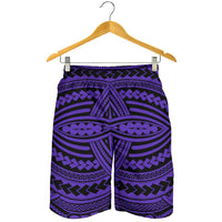 Polynesian Seamless Violet Men's Short - Polynesian Pride