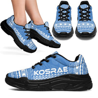 Kosrae Chunky Sneakers - Polynesian Chief Flag Version - Polynesian Pride