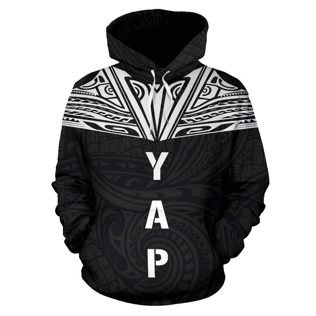 Yap All Over Hoodie Neck Style - Polynesian Pride