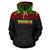 Tuvalu Polynesian Hoodie Horizontal Reggae - Polynesian Pride