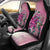 Hawaii Clematis Humming Bird Car Seat Covers Universal Fit Pink - Polynesian Pride