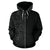 Polynesian Hoodie Zip up Half Style 01 - Polynesian Pride