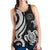 Palau Women's Racerback Tank - White Tentacle Turtle - Polynesian Pride