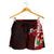 Fiji Polynesian Custom Personalised Women's Shorts - Coat Of Arm With Hibiscus - Polynesian Pride