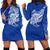 Samoa Rugby Hoodie Dress - Samoa Polynesian Tattoo Style K4 - Polynesian Pride