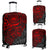 American Samoa Polynesian Luggage Covers - Red Hibiscus Turtle Flowing RED - Polynesian Pride