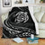 Hawaii Turtle Premium Blanket - White - Frida Style White - Polynesian Pride