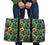 Hawaii Hibiscus And Plumeria Green Hawaii Travel Bag Travel Bag One size Black - Polynesian Pride