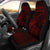 American Samoa Car Seat Covers - Nu'uuli Red Polynesian Patterns - Polynesian Pride