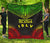 Society Islands Premium Quilt - Society Islands Flag Polynesian Chief Reggae Version - Polynesian Pride
