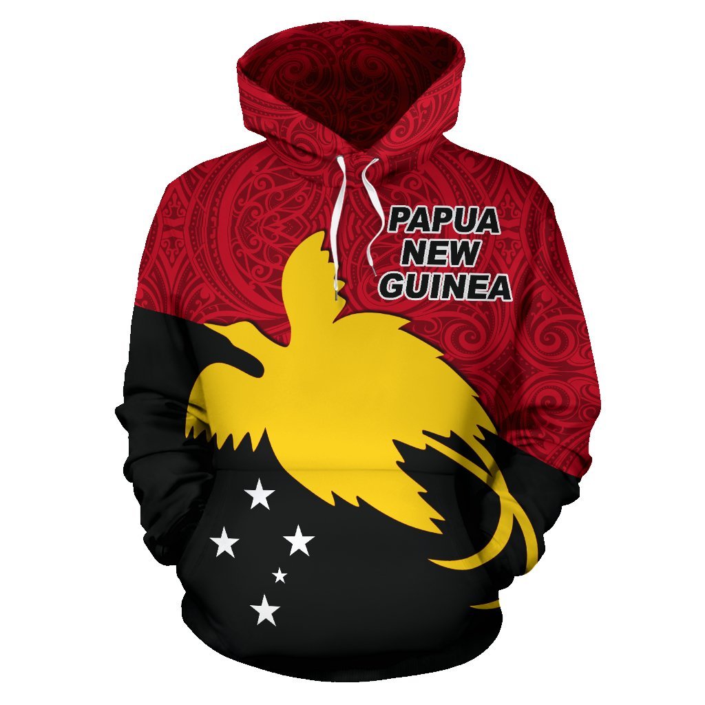 Papua New Guinea Hoodie Papua New Guinea Flag Polynesian Tattoo - Polynesian Pride