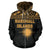 Marshall Islands Polynesian Zip up Hoodie Yellow - Polynesian Pride