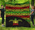 Polynesian Premium Quilt - Reggae Turtle Curve Version - Polynesian Pride