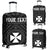 Wallis and Futuna Personalised Luggage Covers - Wallis and Futuna Seal With Polynesian Tattoo Style - Polynesian Pride