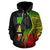 Wallis and Futuna Polynesian Zip up Hoodie Coconut Tree Reggae - Polynesian Pride