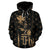 Hawaii King Kanaka Maoli Golden Zip up Hoodie - Polynesian Pride