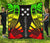 Gambier Islands Premium Quilt - Gambier Islands Flag Polynesian Reggae Tattoo - Polynesian Pride