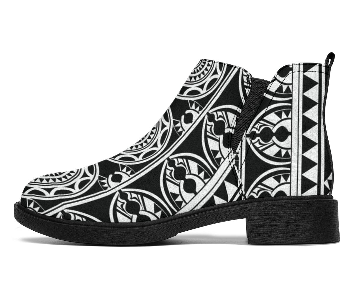 Polynesian Fashion Boots 30 Women Black - Polynesian Pride