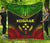 Kosrae Premium Quilt - Kosrae Flag Polynesian Chief Reggae Version - Polynesian Pride