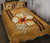 Hawaii Quilt Bed Set - Hawaiian Vintage Hibiscus White - Polynesian Pride