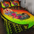 Tahiti Quilt Bed Set - Polynesian Hook And Hibiscus (Raggae) Raggae - Polynesian Pride