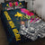 Papua New Guinea Quilt Bed Set - Summer Vibes Blue - Polynesian Pride