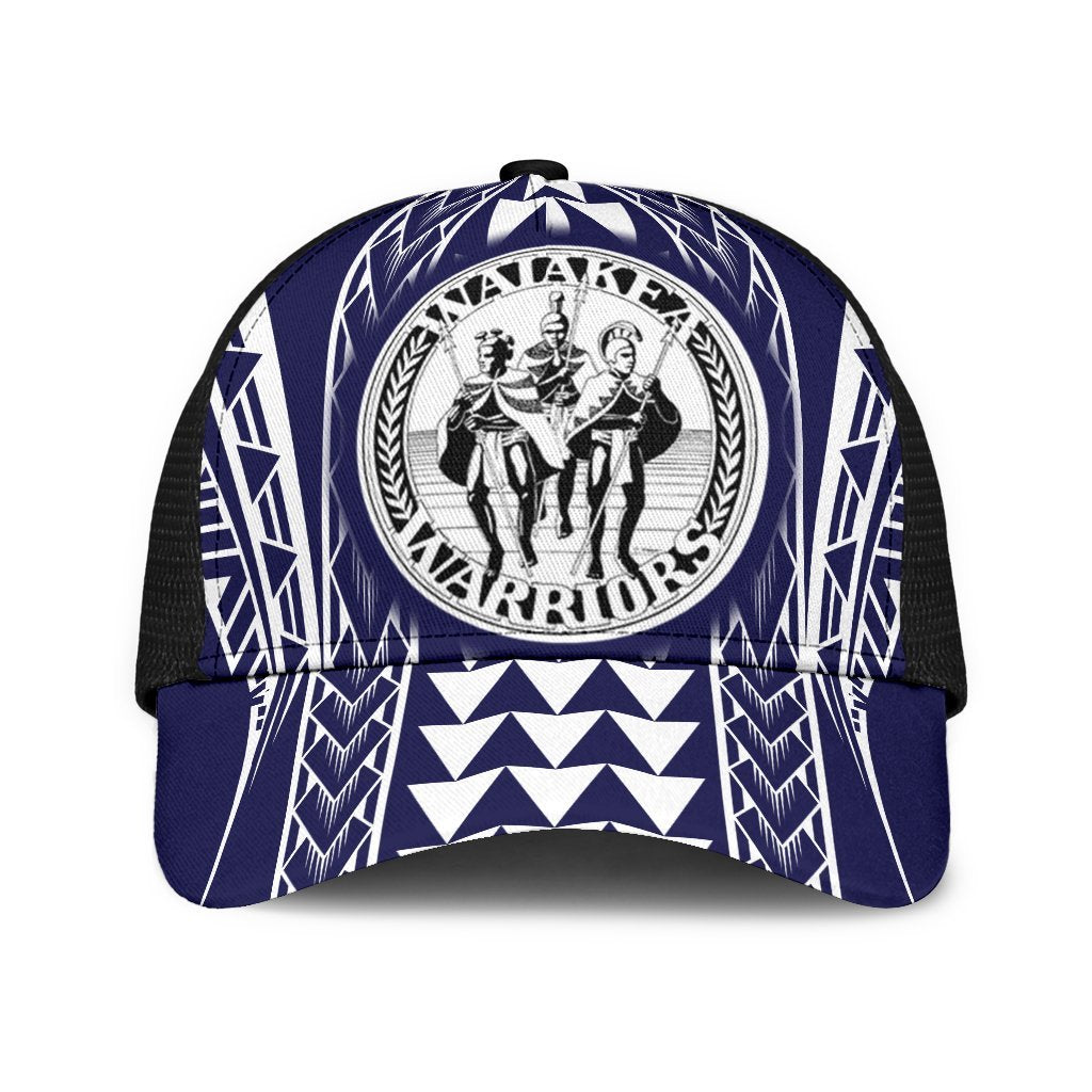 Hawaii - Waiakea Mesh Back Cap - AH Mesh Back Cap Universal Fit Art - Polynesian Pride