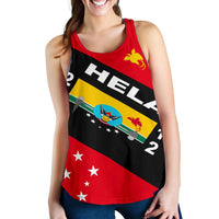 Papua New Guinea Women's Racerback Tank - Hela Province - Polynesian Pride