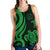 Palau Women's Racerback Tank - Green Tentacle Turlte - Polynesian Pride