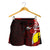 New Caledonia Polynesian Women's Shorts - Coat Of Arm With Hibiscus - Polynesian Pride