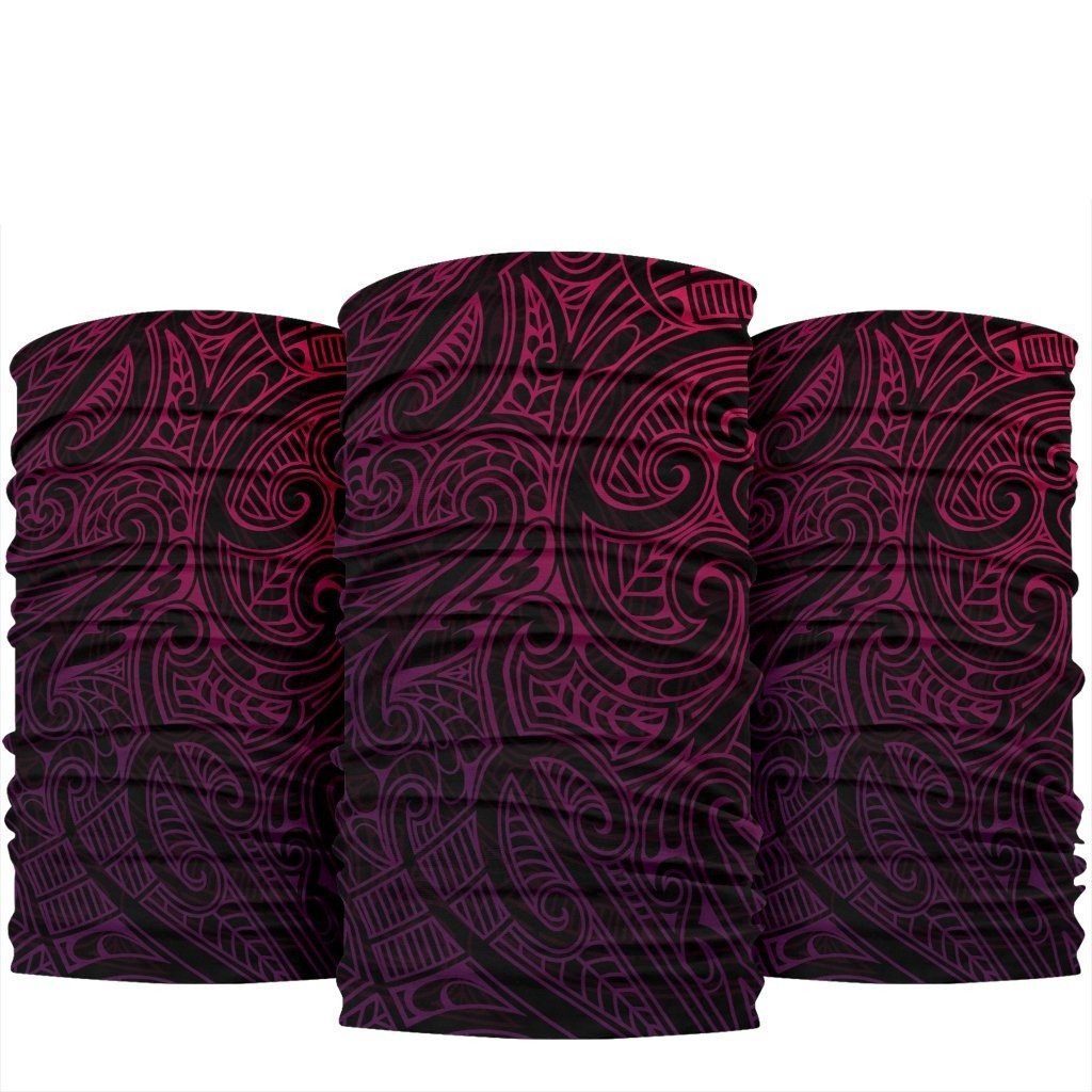 New Zealand Maori Bandana - Pink One Size Pink - Polynesian Pride