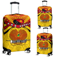 Papua New Guinea Rugby Luggage Covers PNG - The Kumuls Yellow - Polynesian Pride