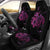 Hawaii Turtle Hibiscus Poly Pink Car Seat Covers - Polynesian Pride