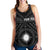 Marshall Personalised Women's Racerback Tank - Marshall Seal With Polynesian Tattoo Style ( Black) - Polynesian Pride