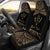 Kosrae Polynesian Custom Personalised Peisonalised Car Seat Covers - Pride Gold Version Universal Fit Gold - Polynesian Pride