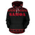 Samoa All Over Hoodie Polynesian Red Version - Polynesian Pride