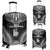 New Caledonia Polynesian Chief Luggage Cover - Black Version Black - Polynesian Pride