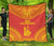 New Caledonia Premium Quilt - New Caledonia Coat Of Arms Polynesian Chief Red Version Red - Polynesian Pride