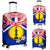 New Caledonia Rugby Luggage Covers Polynesian Red - Polynesian Pride