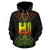 Hawaii Map Polynesian All Over Zip up Hoodie - Polynesian Pride