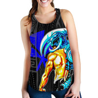 Hawaii Women's Racerback Tank - Hawaii Warrior Kanaka Maoli - Polynesian Pride