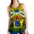 Cook Islands Rugby Women Racerback Tank Spirit Green - Polynesian Pride