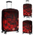 Polynesian Hawaii Luggage Covers - Humpback Whale with Hibiscus (Red) - Polynesian Pride