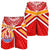 Tahiti Rugby Men Shorts Polynesian Coat Of Arms and Flag - Polynesian Pride